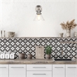 Design House Augustin Wall Light in Satin Nickel