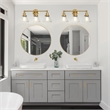 Design House 3-Light Augustin Vanity Light in Satin Gold
