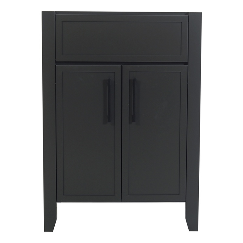 Design House Dawson  Iron Ore Bathroom Vanity Cabinet in Dark Gray