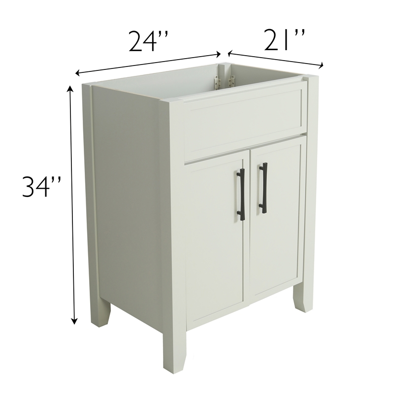 Design House Dawson On the Rocks Bathroom Vanity Cabinet in Light Gray