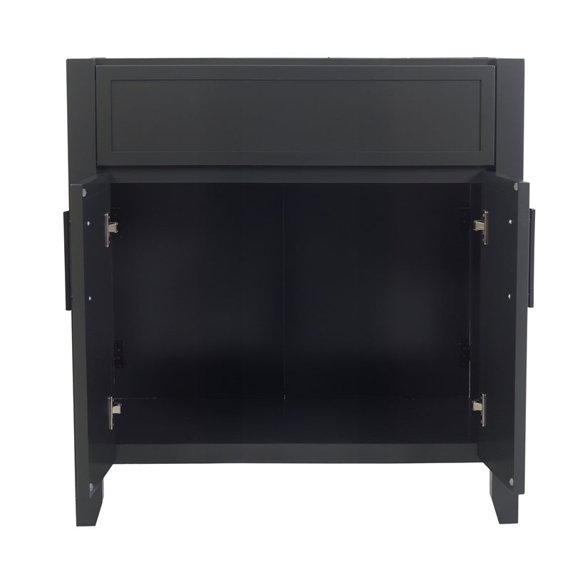 Design House Dawson Iron Ore Bathroom Vanity Cabinet in Dark Gray