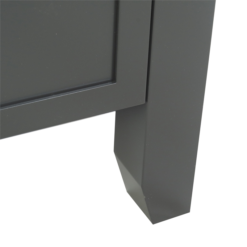 Design House Dawson Iron Ore Bathroom Vanity Cabinet in Dark Gray