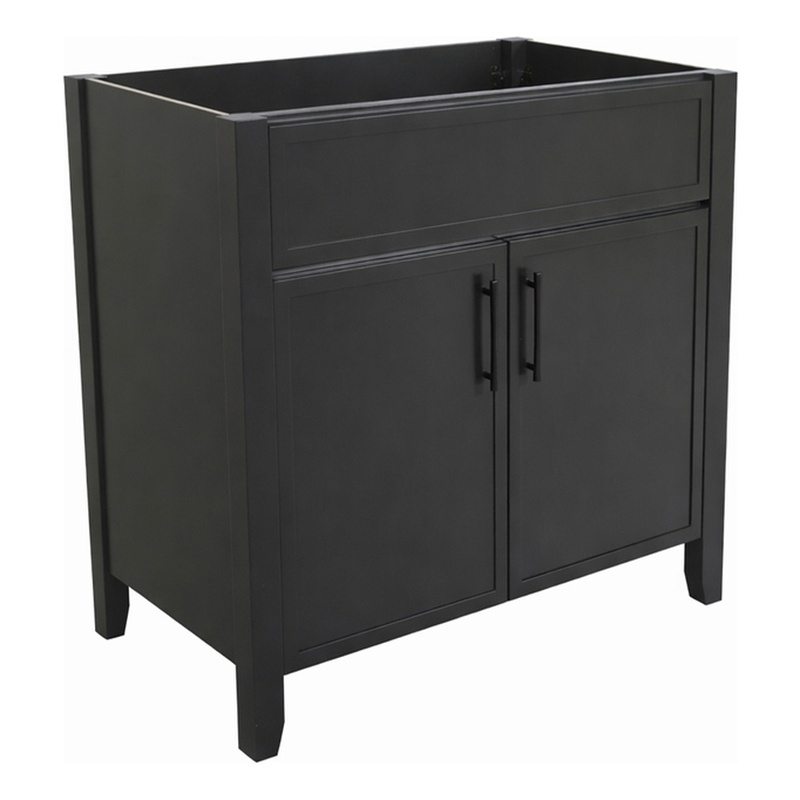 Design House Dawson Iron Ore Bathroom Vanity Cabinet in Dark Gray