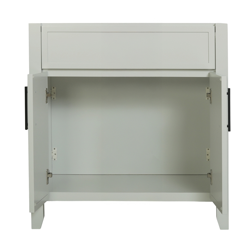 Design House Dawson On the Rocks Bathroom Vanity Cabinet in Light Gray