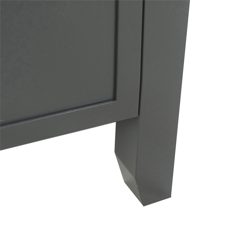 Design House Dawson  Iron Ore Bathroom Vanity Cabinet in Dark Gray