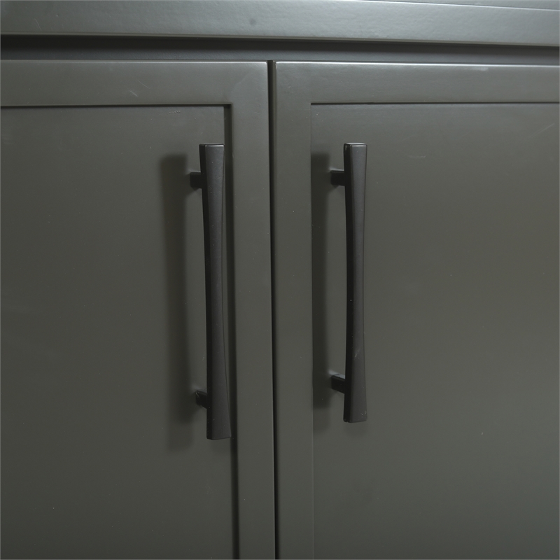 Design House Dawson  Iron Ore Bathroom Vanity Cabinet in Dark Gray