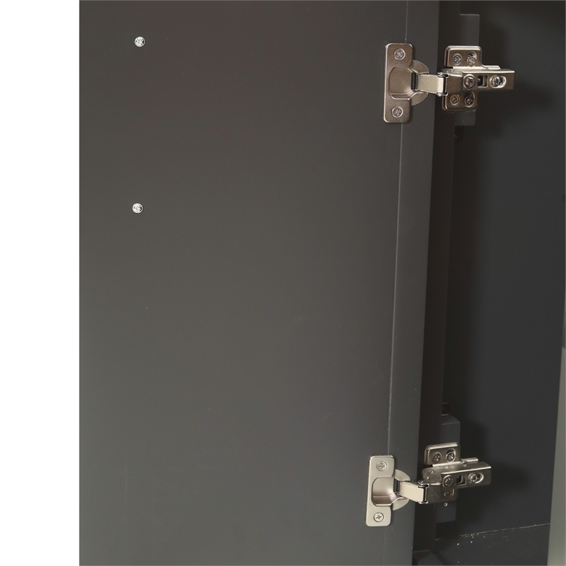 Design House Dawson  Iron Ore Bathroom Vanity Cabinet in Dark Gray