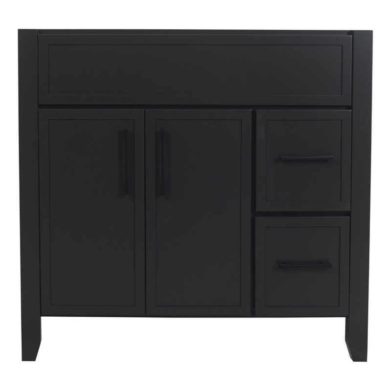 Design House Dawson  Iron Ore Bathroom Vanity Cabinet in Dark Gray
