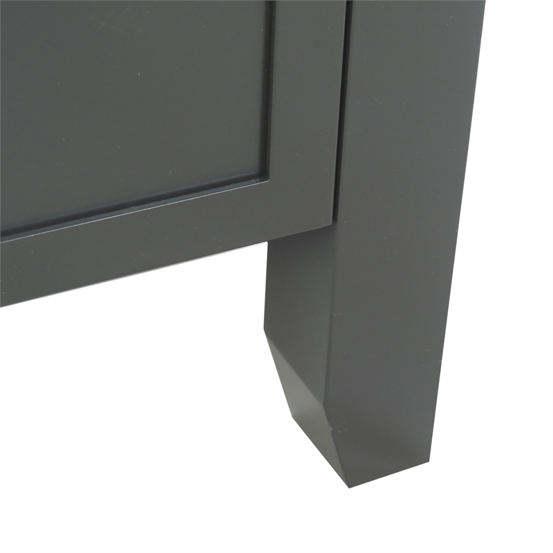 Design House Dawson  Iron Ore Vanity Cabinet in Dark Gray