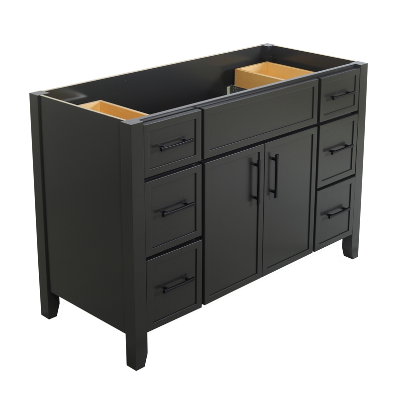 Design House Dawson  Iron Ore Vanity Cabinet in Dark Gray