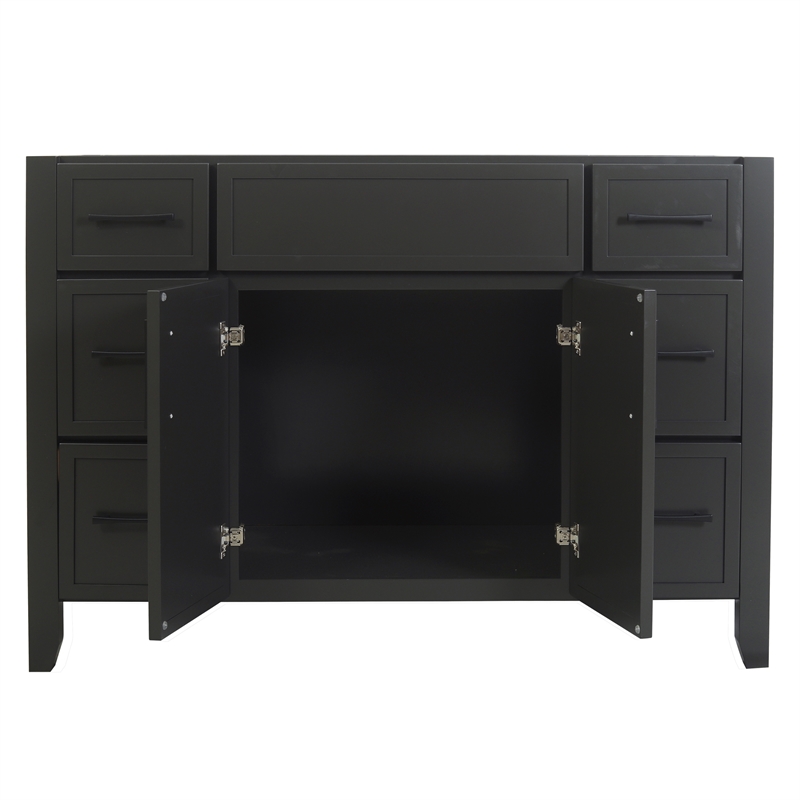 Design House Dawson  Iron Ore Vanity Cabinet in Dark Gray