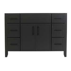 Design House Dawson  Iron Ore Vanity Cabinet in Dark Gray