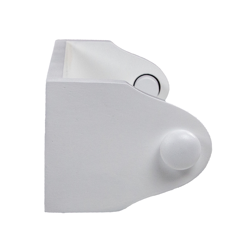 Design House Dalton Wall-Mount Paper Towel Holder in White