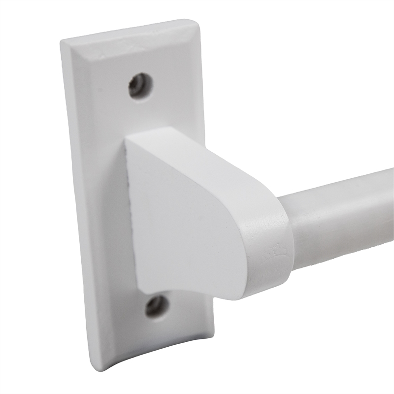 Design House Dalton Wall-Mount Toilet Paper Holder in White