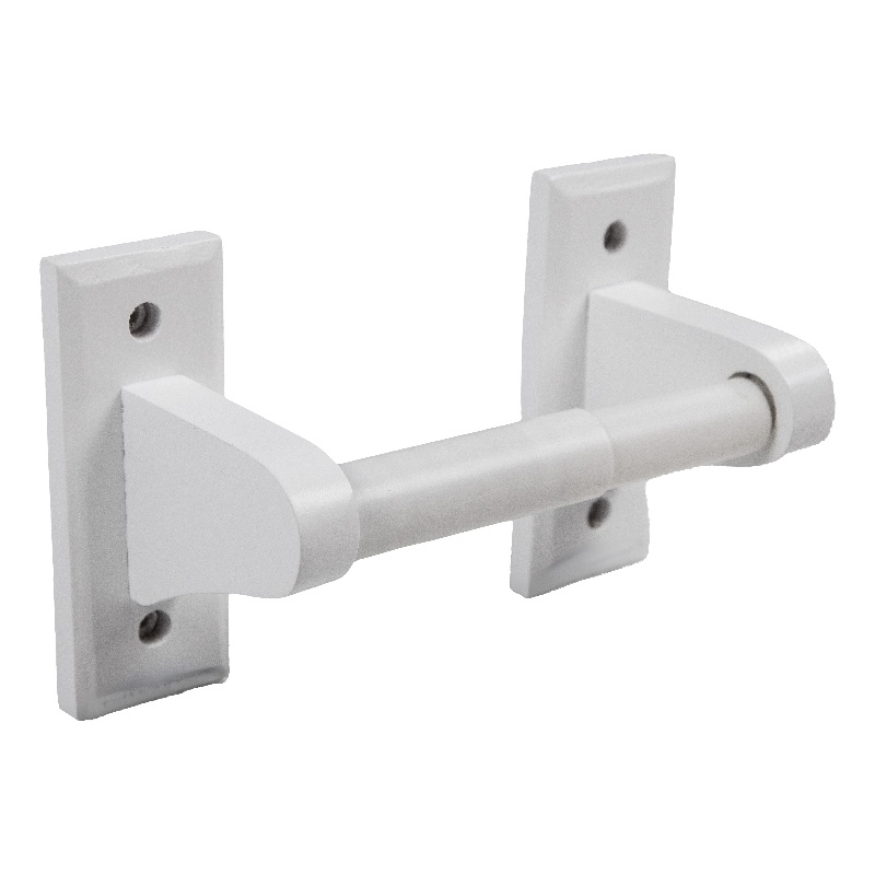 Design House Dalton Wall-Mount Toilet Paper Holder in White