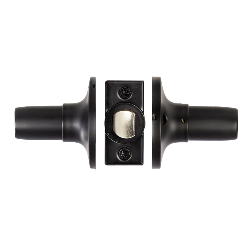 Design House Stratford Passage Door Lever in Matte Black (6 Pack)