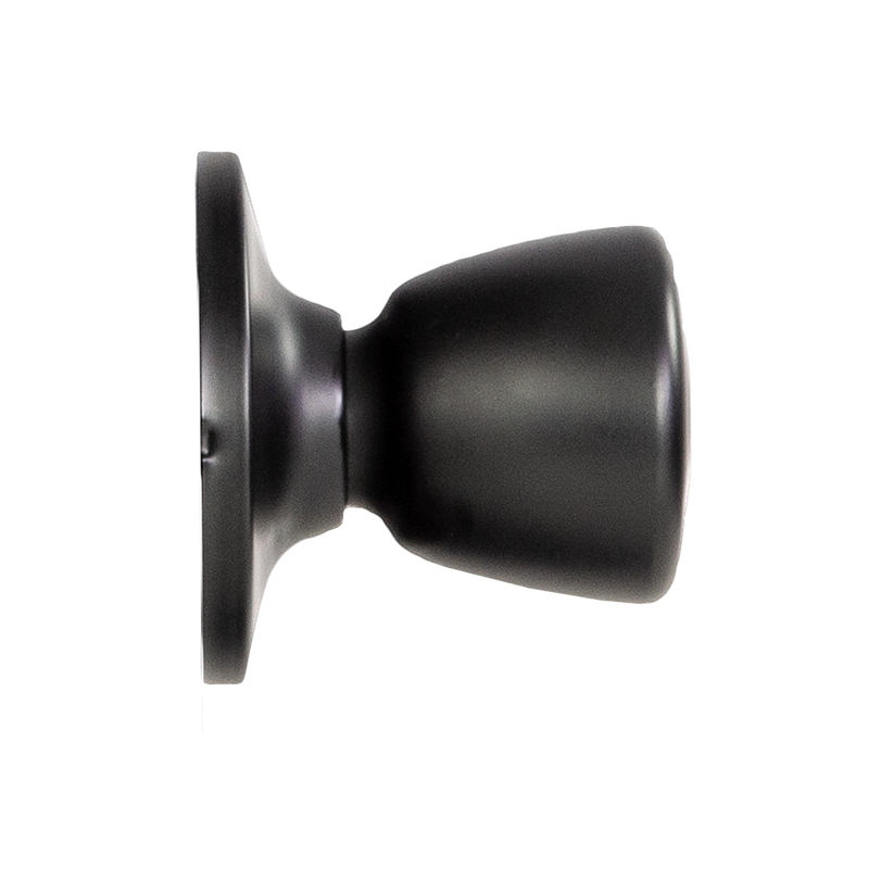 Design House Terrace Dummy Door Knob in Matte Black