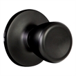 Design House Terrace Dummy Door Knob in Matte Black
