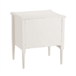 Design House Oxford End Table with Drawers in Antique White