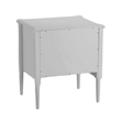 Design House Oxford End Table with Drawers in Gray