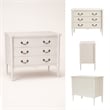Design House Oxford Chest with Drawers in Antique White