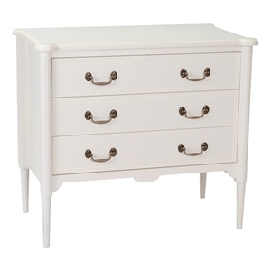 Design House Oxford Chest with Drawers in Antique White