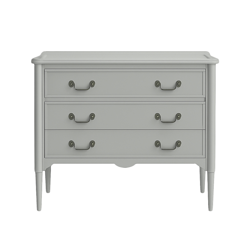 Design House Oxford Chest with Drawers in Gray