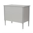 Design House Oxford Chest with Drawers in Gray