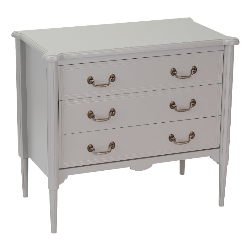 Design House Oxford Chest with Drawers in Gray
