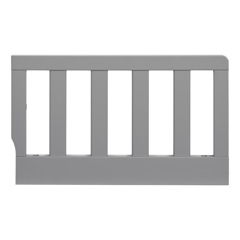 Oxford Baby Logan Wood Toddler Guard Rail in Dove Gray Finish