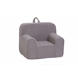 Kuddlez Kids Foam Chair Soft Gray