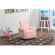 Jordan Kids Recliner in Wooly Pink