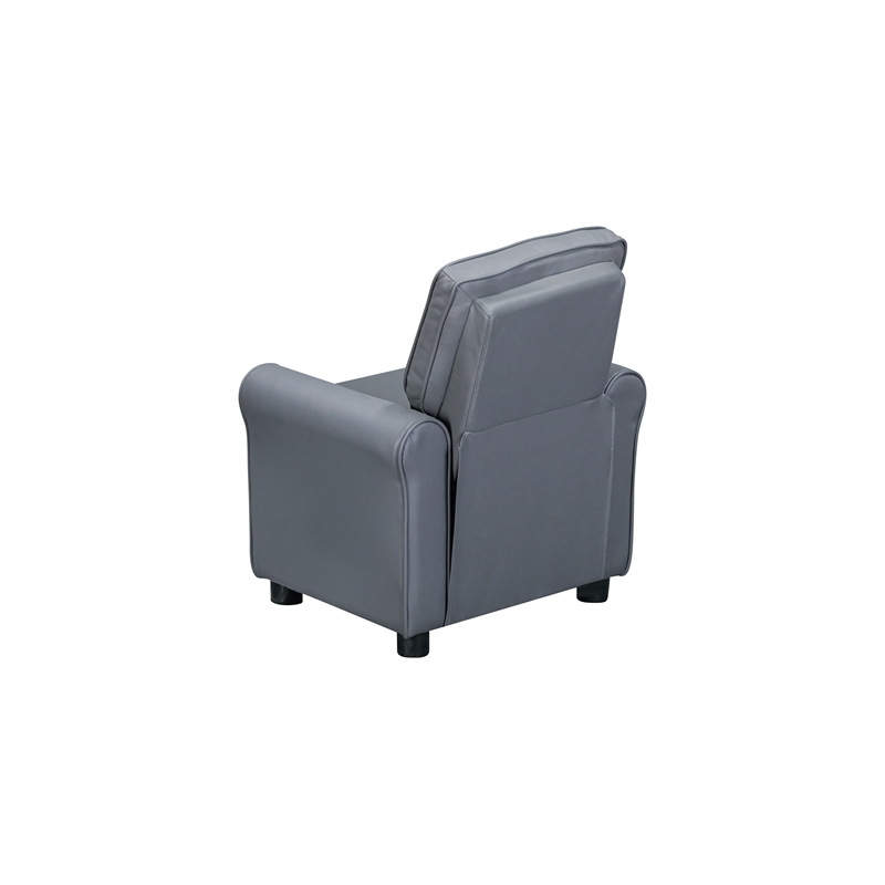 Jordan Kids Recliner in Vegan Leather Mink