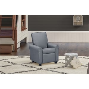 Jordan Kids Recliner in Vegan Leather Mink