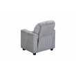 Oakley Kids Recliner in Soft Gray Cords