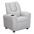 Chase Kids Recliner in Wooly Gray