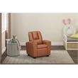 Chase Kids Recliner in Vegan Leather Chestnut