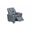 Chase Kids Recliner in Vegan Leather Mink