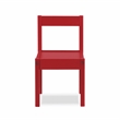 Gibson 3-Piece Dry Erase Kids Table And Chair Set Red