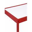 Gibson 3-Piece Dry Erase Kids Table And Chair Set Red
