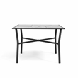 Greemotion Sintra 40-inch Metal Outdoor Patio Dining Table in Black