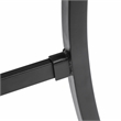 Greemotion Sintra 40-inch Metal Outdoor Patio Dining Table in Black