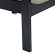 Greemotion 3-Piece Lotus Stackable Outdoor Metal Bistro Set in Black