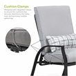 Greemotion Palma Patio 7-Piece Metal Patio Dining Set Outdoor Set in Gray