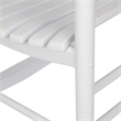 Shine Company Traditional Hardwood Indoor/Outdoor Porch Rocker in White