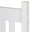 Shine Company Traditional Hardwood Indoor/Outdoor Porch Rocker in White