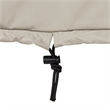Shine Company Traditional Polyester Rocking Chair Cover in Beige