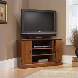 Camden Planked Corner Cherry TV Stand 042666017541  