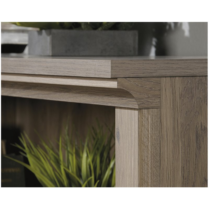 Sauder Select Engineered Wood 2-Shelf Bookcase in Salt Oak