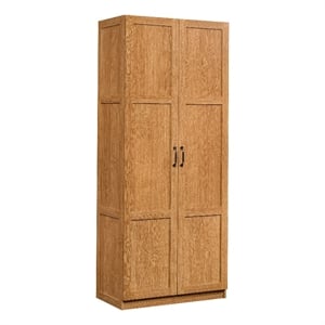 Sauder Select Engineered Wood Storage Cabinet in Highland Oak